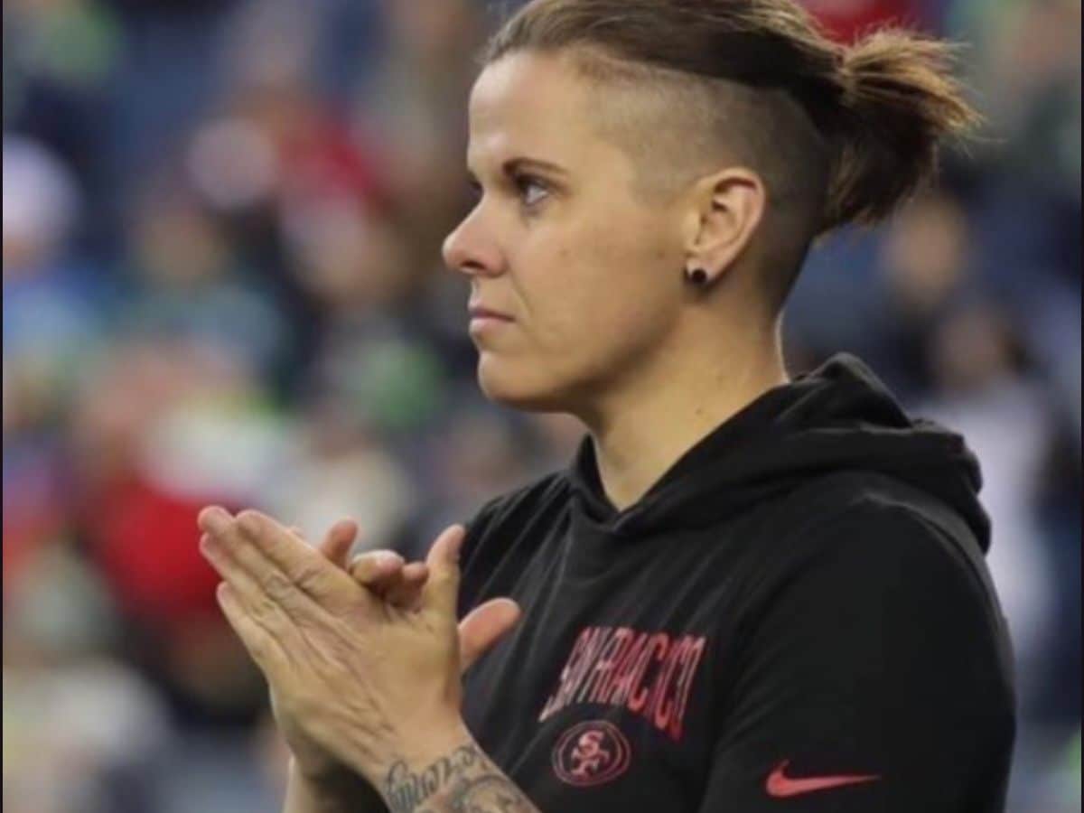 “Stop the hate!” Former NFL coach Katie Sowers rolls out an IMPACTFUL statement against the persistent LGBTQ hate