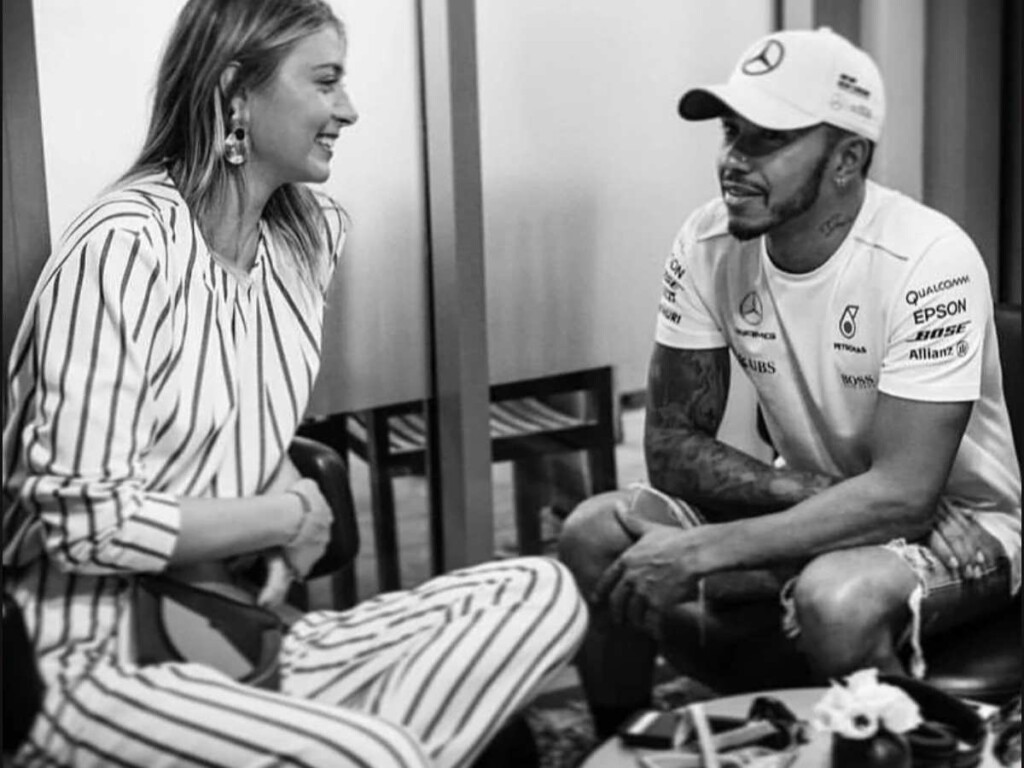 Maria Sharapova and Lewis Hamilton 