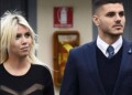Marco Icardi puts an Instagram story of his wedding anniversary.