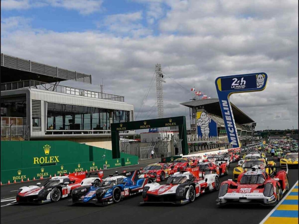 The 2022 Le Mans 24 hours grid, image via Autosport