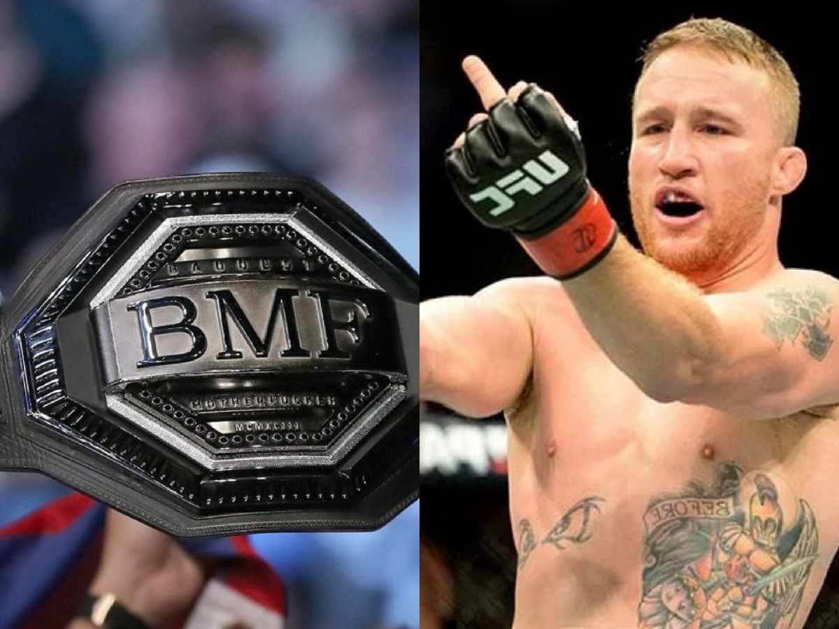 BMF title contender Justin Gaethje happy to get paid well for ‘stupid’ belt fight against Dustin Poirier