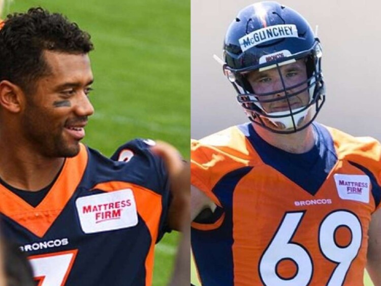 Russell Wilson & Mike McGlinchey