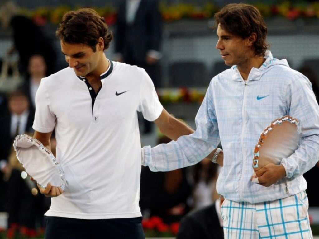 Roger Federer and Rafael Nadal