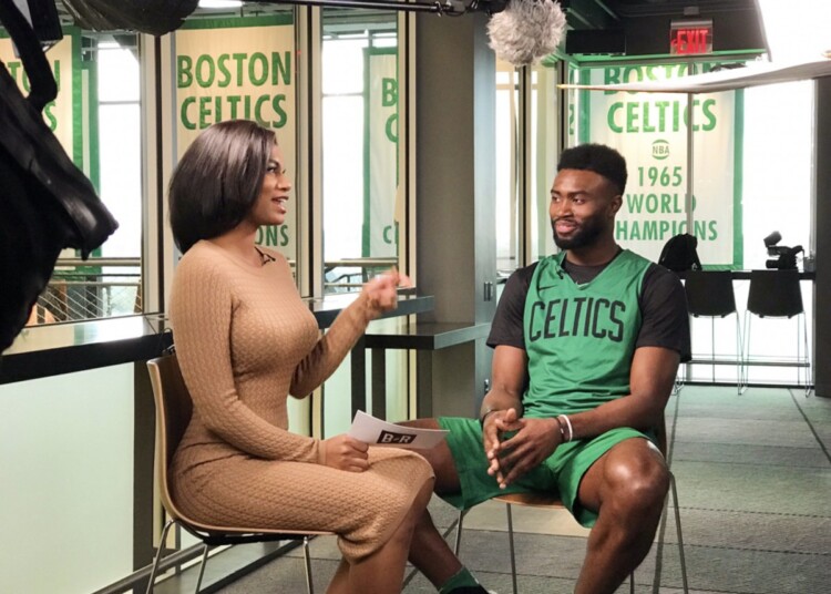 "Gotta stop letting bad b***es interview these n***s" - Jaylen Brown's