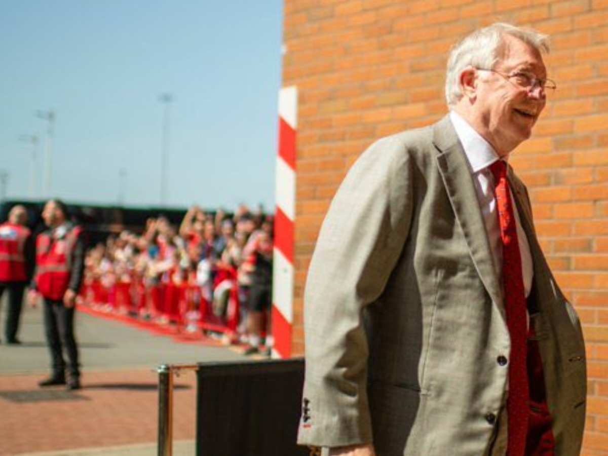 “The real boss”- Fans excited after seeing Sir Alex Ferguson on Old Trafford’s touchline ahead of Manchester United’s PL tie against Wolves