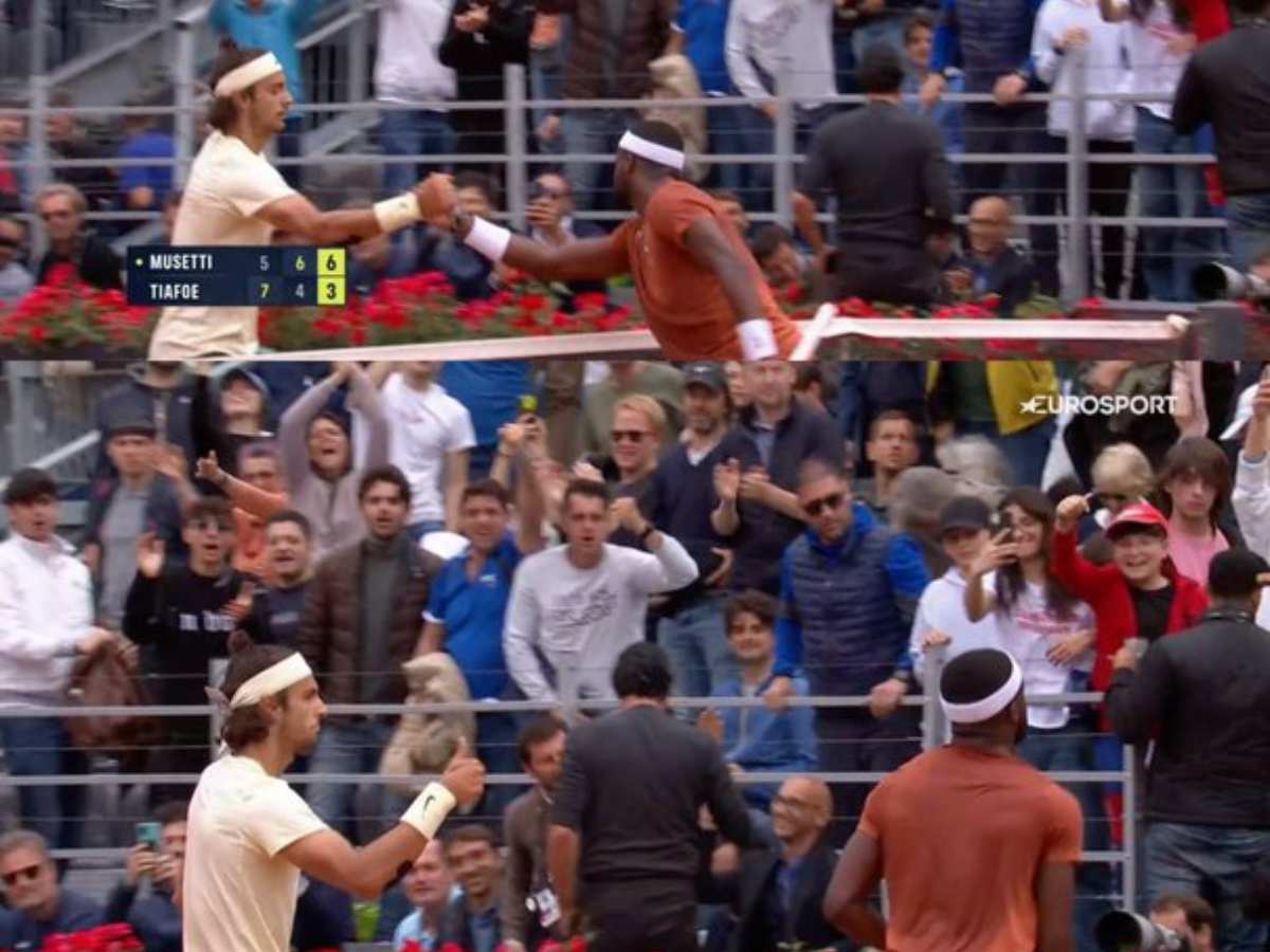 “Sore loser!”- Social media SLAMS Frances Tiafoe over his ‘cold’ handshake with Lorenzo Musetti after losing in a Rome epic