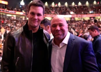 Tom Brady Dana White Raiders Getty Images