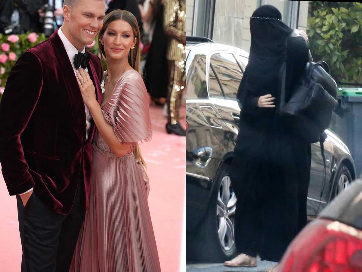 Tom Brady’s ex-wife Gisele Bündchen once disrespected Islam by wearing burqa as a disguise to get plastic surgery in France