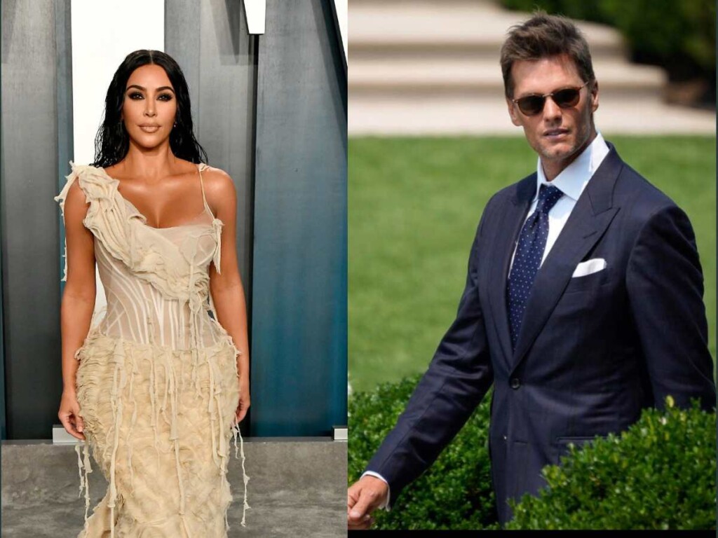 Tom Brady and Kim Kardashian