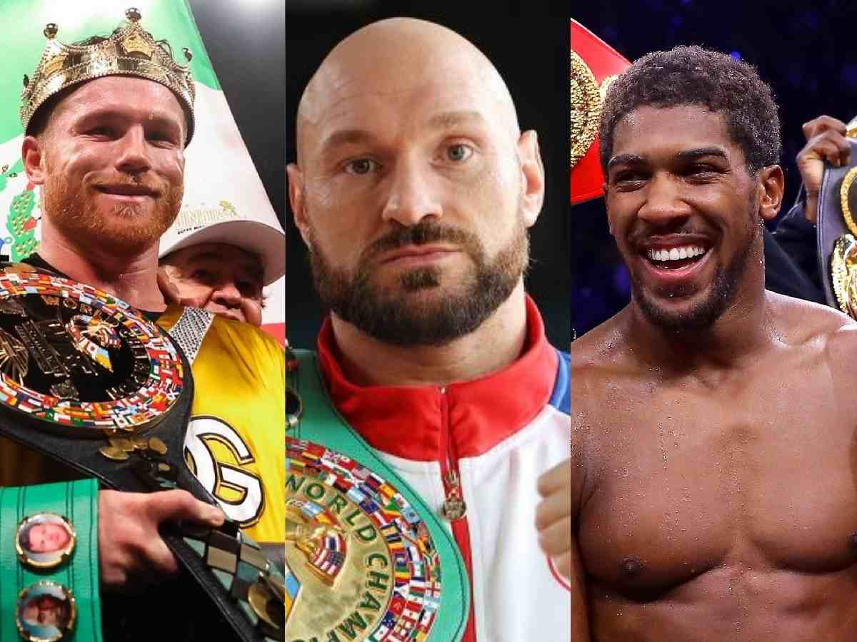 ‘Fraud Fury gave his to charity’ – Boxing fans react to Canelo Alvarez and Anthony Joshua being only two boxers on Top 50 highest-paid athletes list in 2023