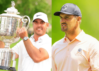 Brooks Koepka and Bryson DeChambeau [Image Credit: The Independent/Bunkered]