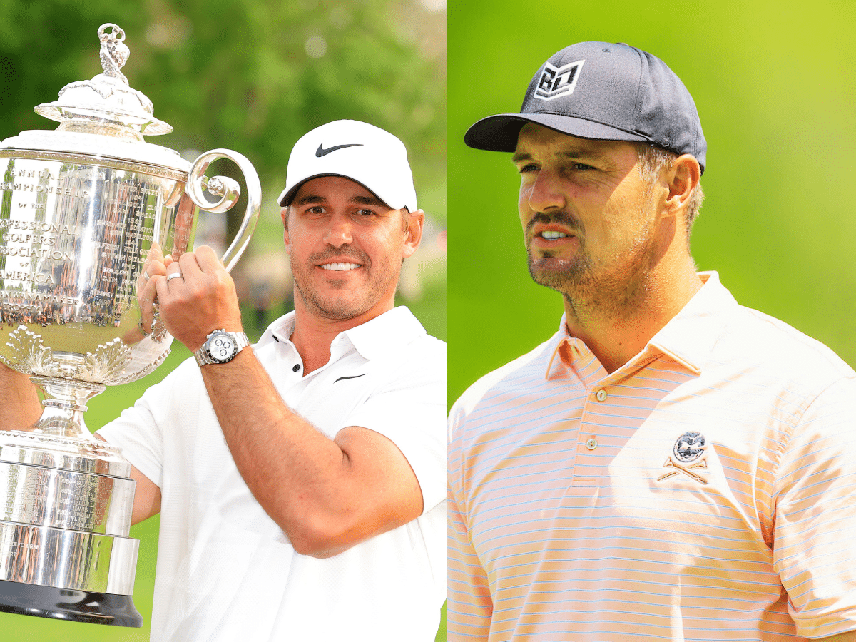 “I’m gonna give respect where respect is due,” Bryson DeChambeau celebrates Brooks Koepka’s PGA Championship win despite old rivalry