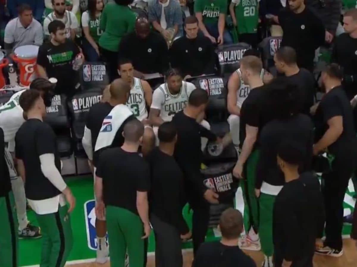 Celtics HC Joe Mazzulla THROWS CLIPBOARD AT PLAYER, walks off in frustration in Celtics’ Game 1 loss