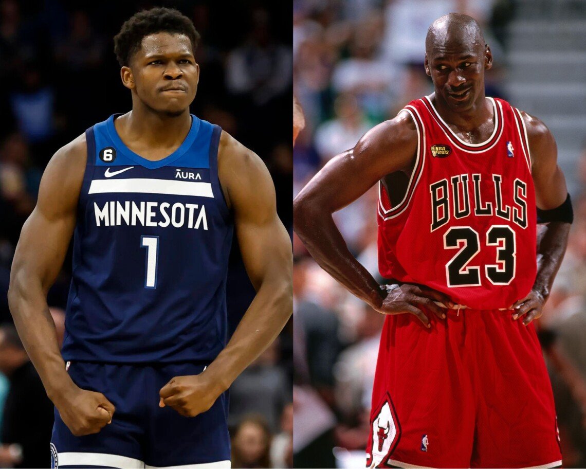 "I'm chasing my boy MJ" Anthony Edwards eyes COURAGEOUS GOALS