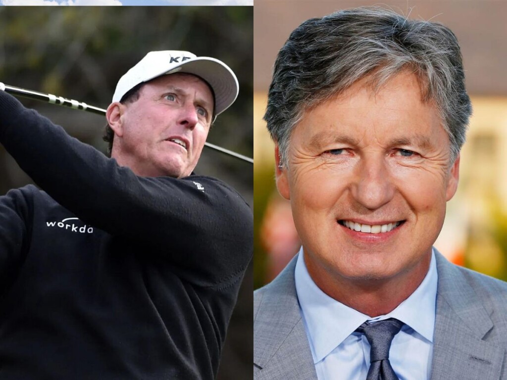 Phil Mickelson and Brandel Chamblee ( Image via Golf )