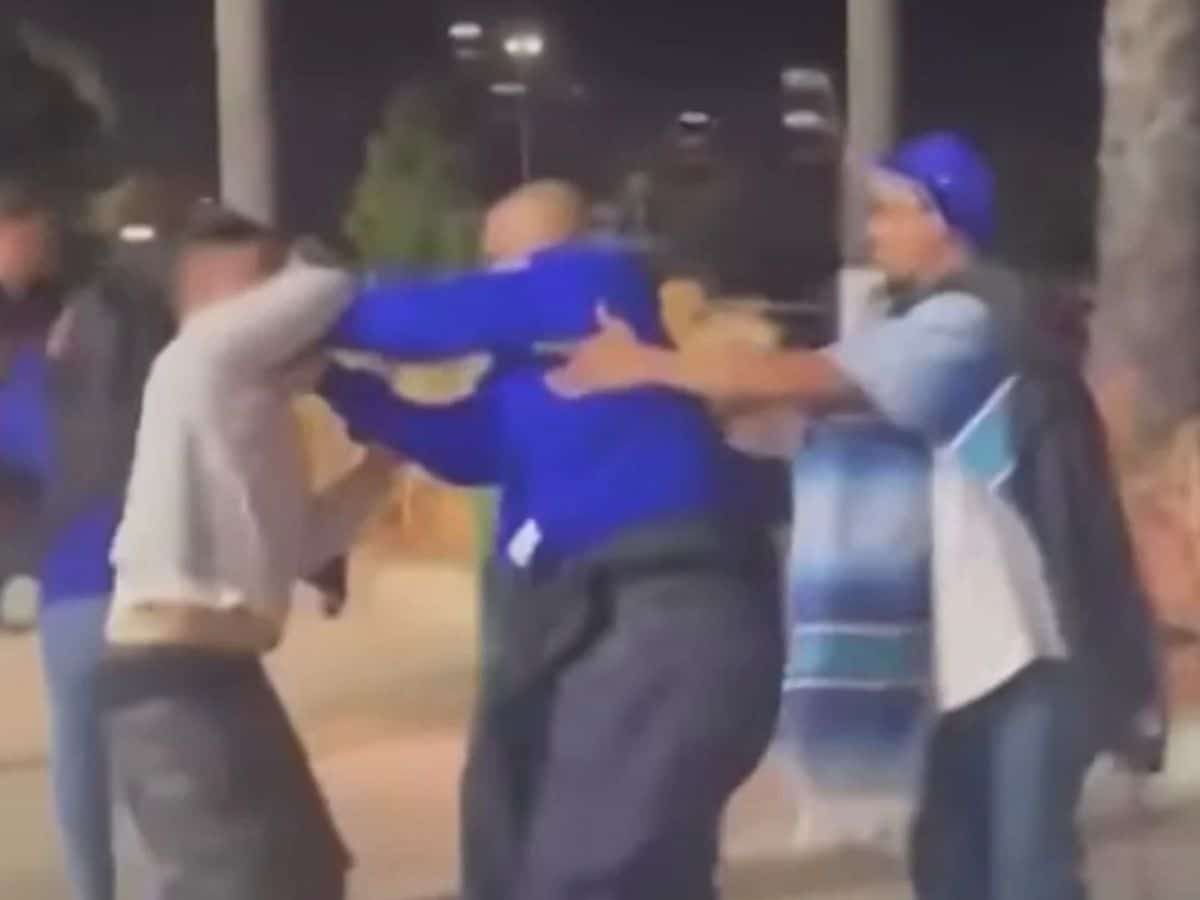 WATCH: Dodger fan gets knocked out cold in ugly fight outside Dodger Stadium