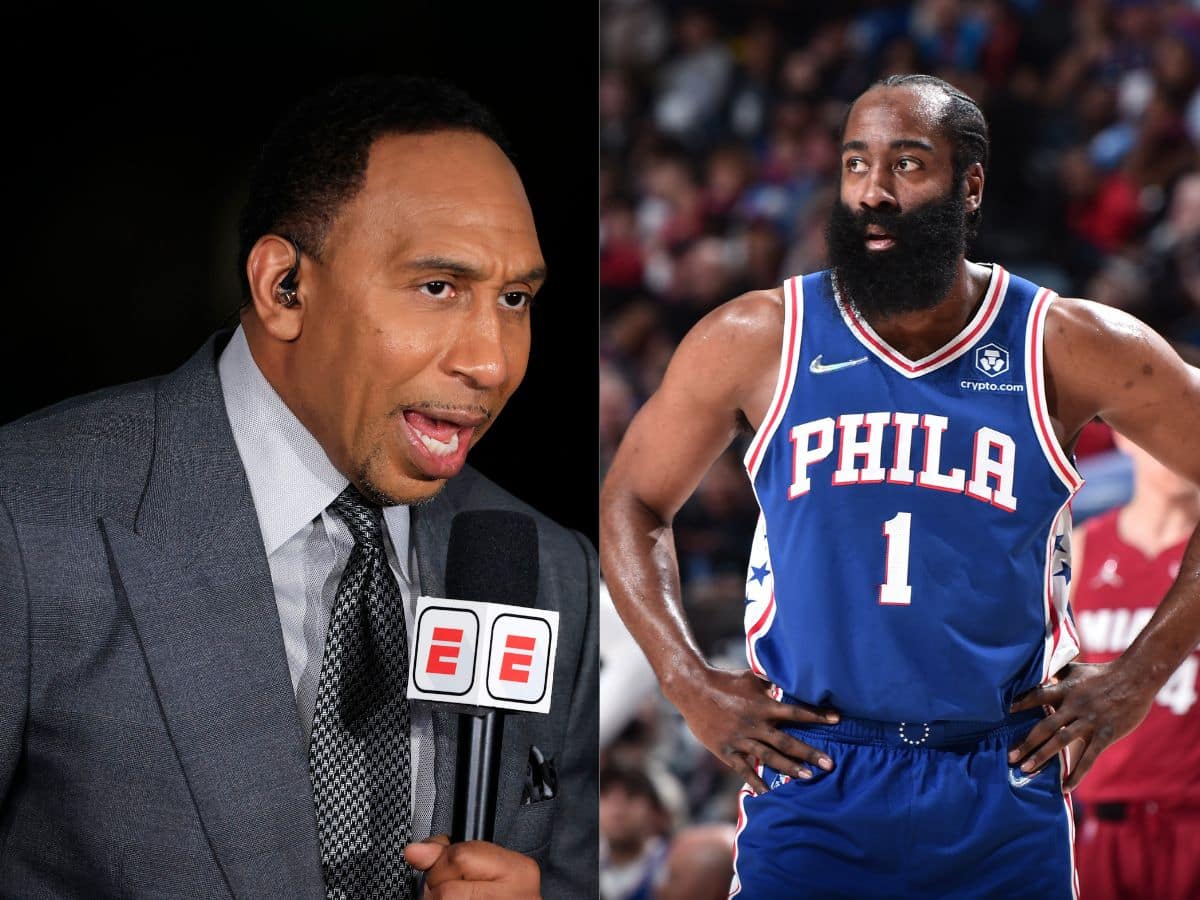 “Should shave his beard to hide identity” – Stephen A. Smith blasts James Harden for ‘AWFUL’ 9-point performance against Celtics