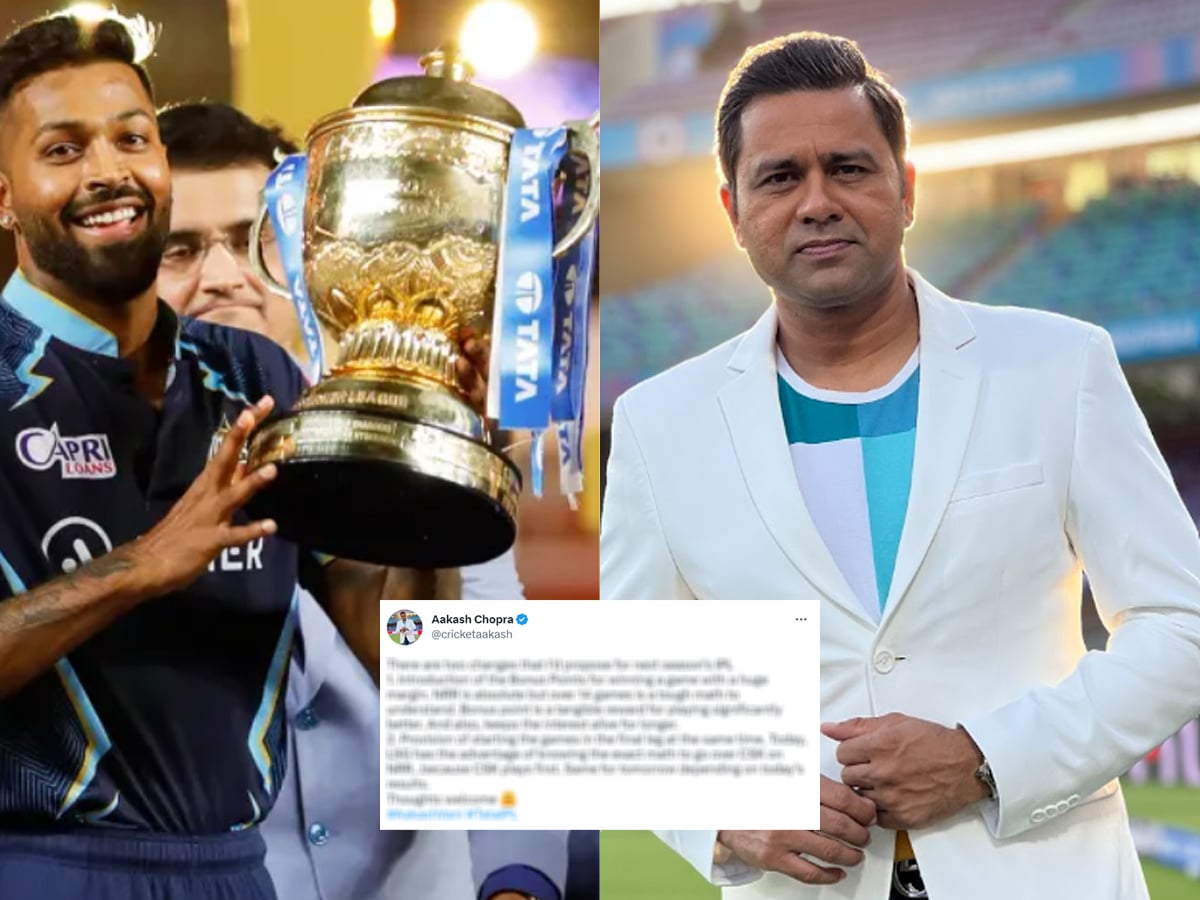 “Introduction of Bonus points,” Aakash Chopra proposes two changes to current IPL format that will make league more interesting