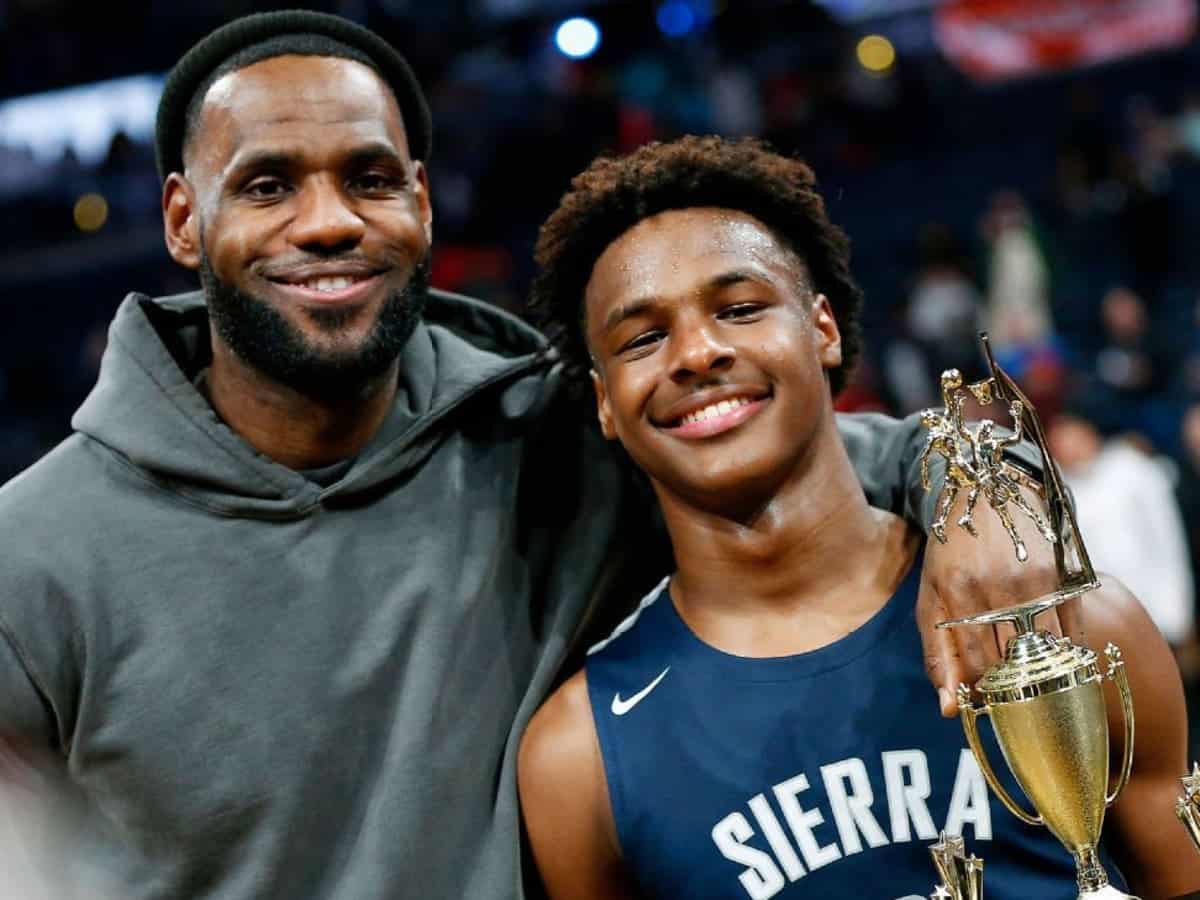 LeBron James suggests son Bronny DOESNT WANT TO TEAM UP with father in NBA