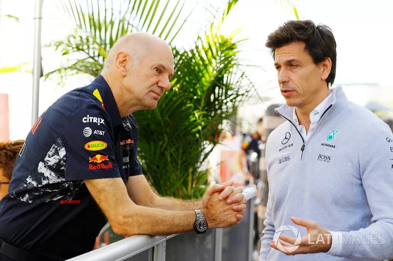 f1 united states gp 2017 adrian newey chief technical officer red bull racing and toto wol