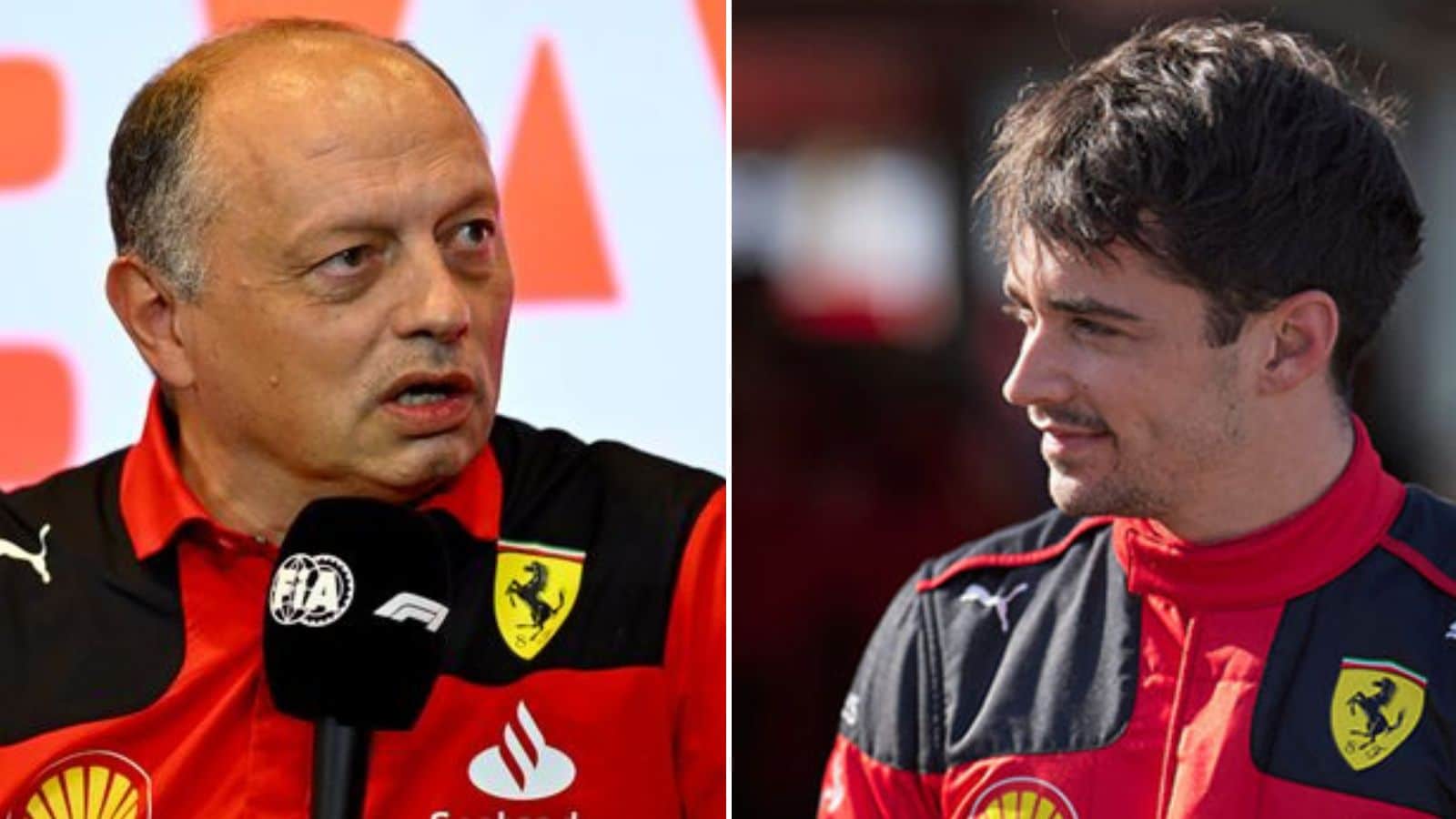 Charles Leclerc and Carlos Sainz’s concerns over Ferrari’s SF-23 are a bit exaggerated, claims Frederic Vasseur