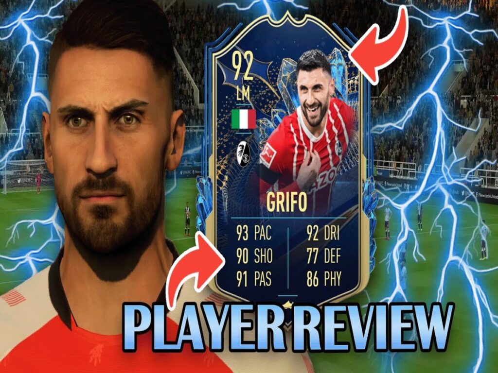 FIFA 23 - 92 rated Vincenzo Grifo Bundesliga TOTS SBC cheapest possible  solution and review! •