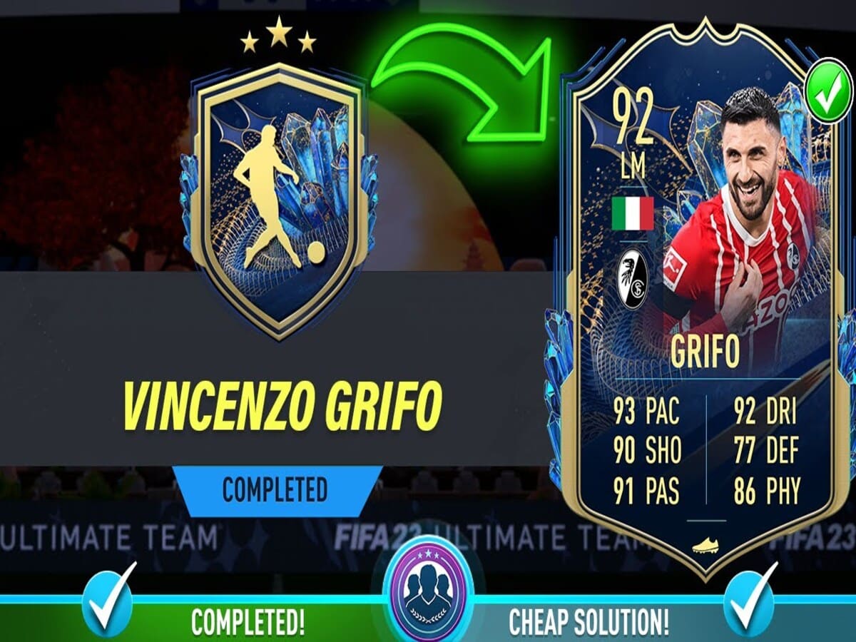 FIFA 23: How to complete 92 Vincenzo Grifo Bundesliga TOTS SBC?