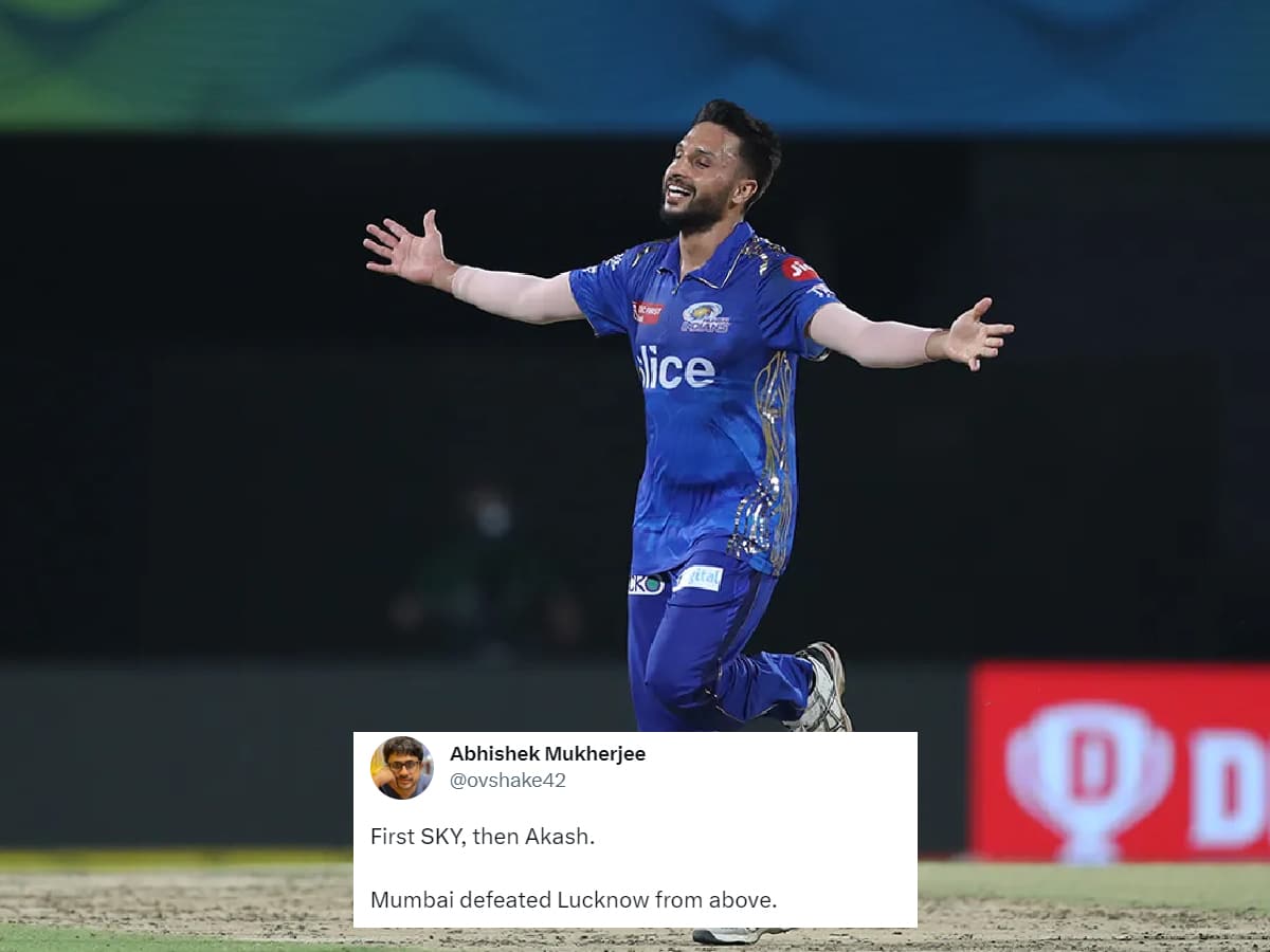 “Lord Madhwal,” fans go berserk as Mumbai Indians ride on Akash Madhwal’s fifer to eliminate LSG from IPL 2023