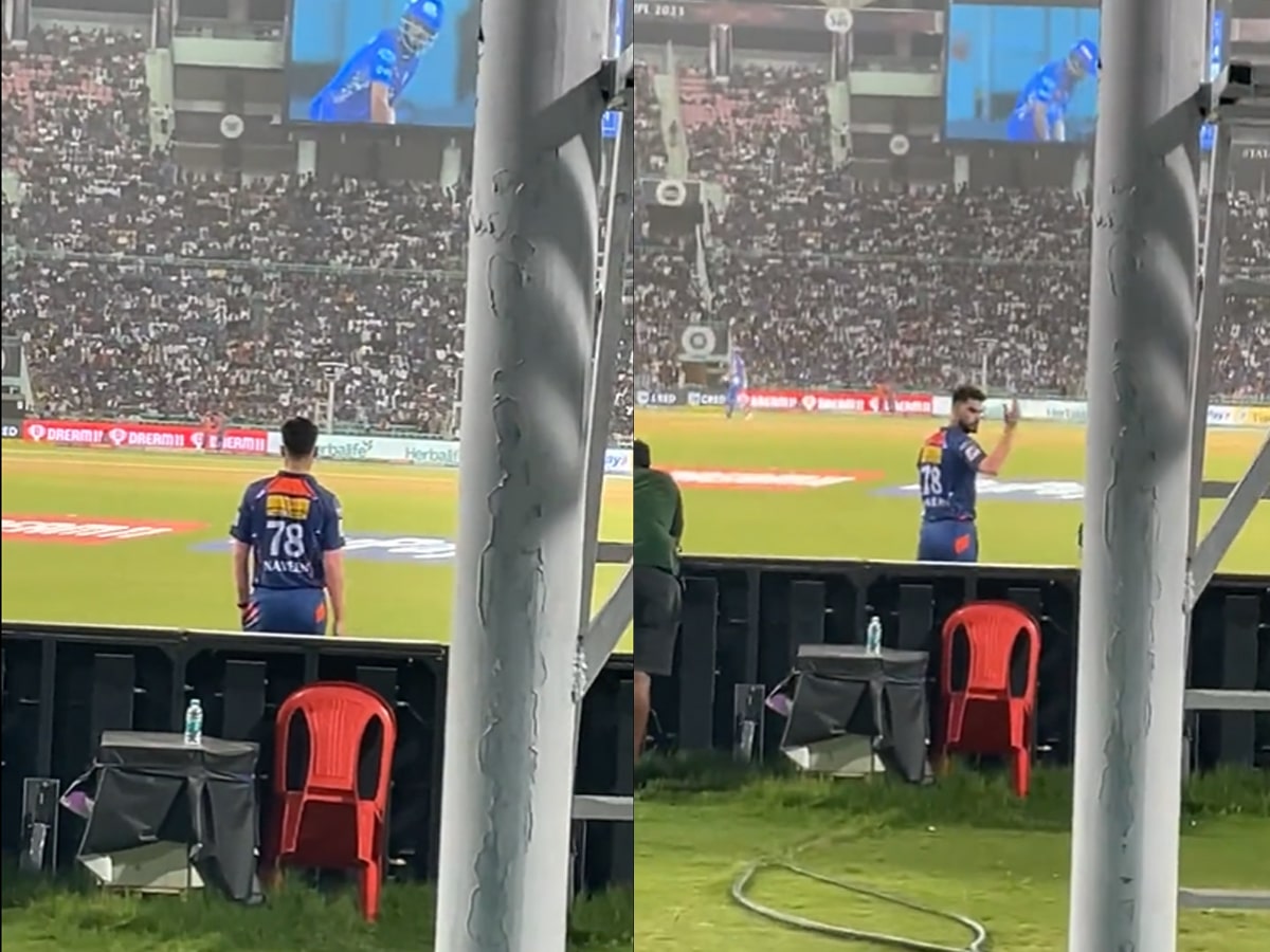 WATCH: Crowd teases Naveen Ul Haq with ‘Kohli Kohli’ chants, LSG pacer reacts