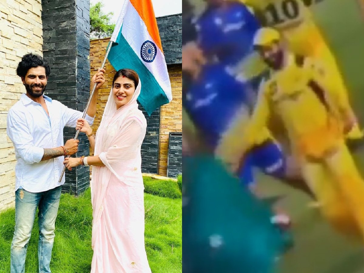 WATCH: Ravindra Jadeja’s wife touches his feet after CSK’s win over GT in IPL 2023 Final, video goes viral