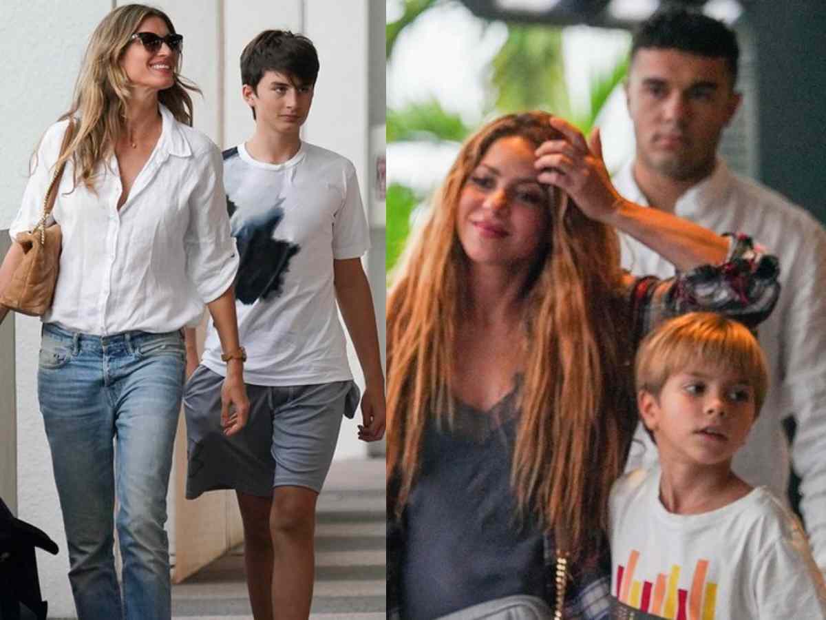 Gerard Pique’s ex Shakira spotted with Tom Brady’s ex Giselle Bundchen in Miami, establish a close relationship