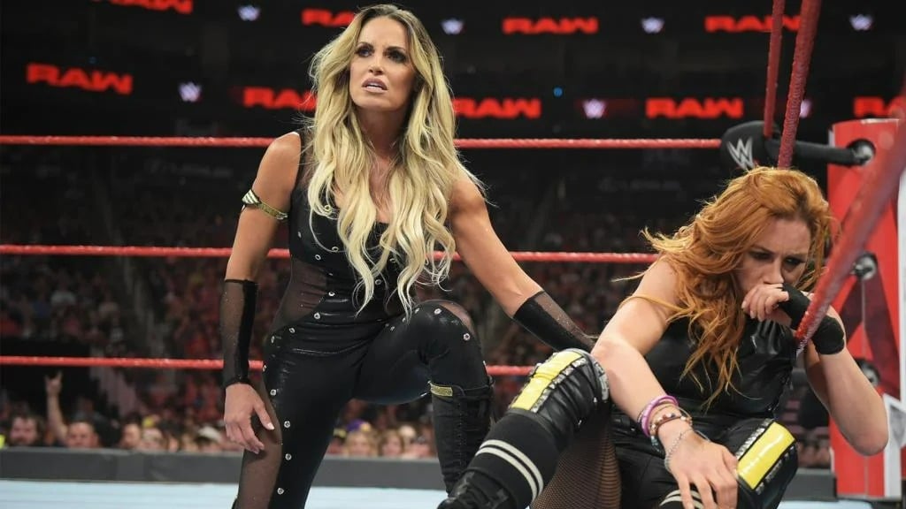 Trish Stratus and Becky Lynch