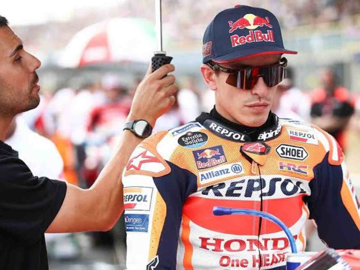 Marc Marquez shares his “enjoyment” over ongoing rumours regarding his future in MotoGP without Honda