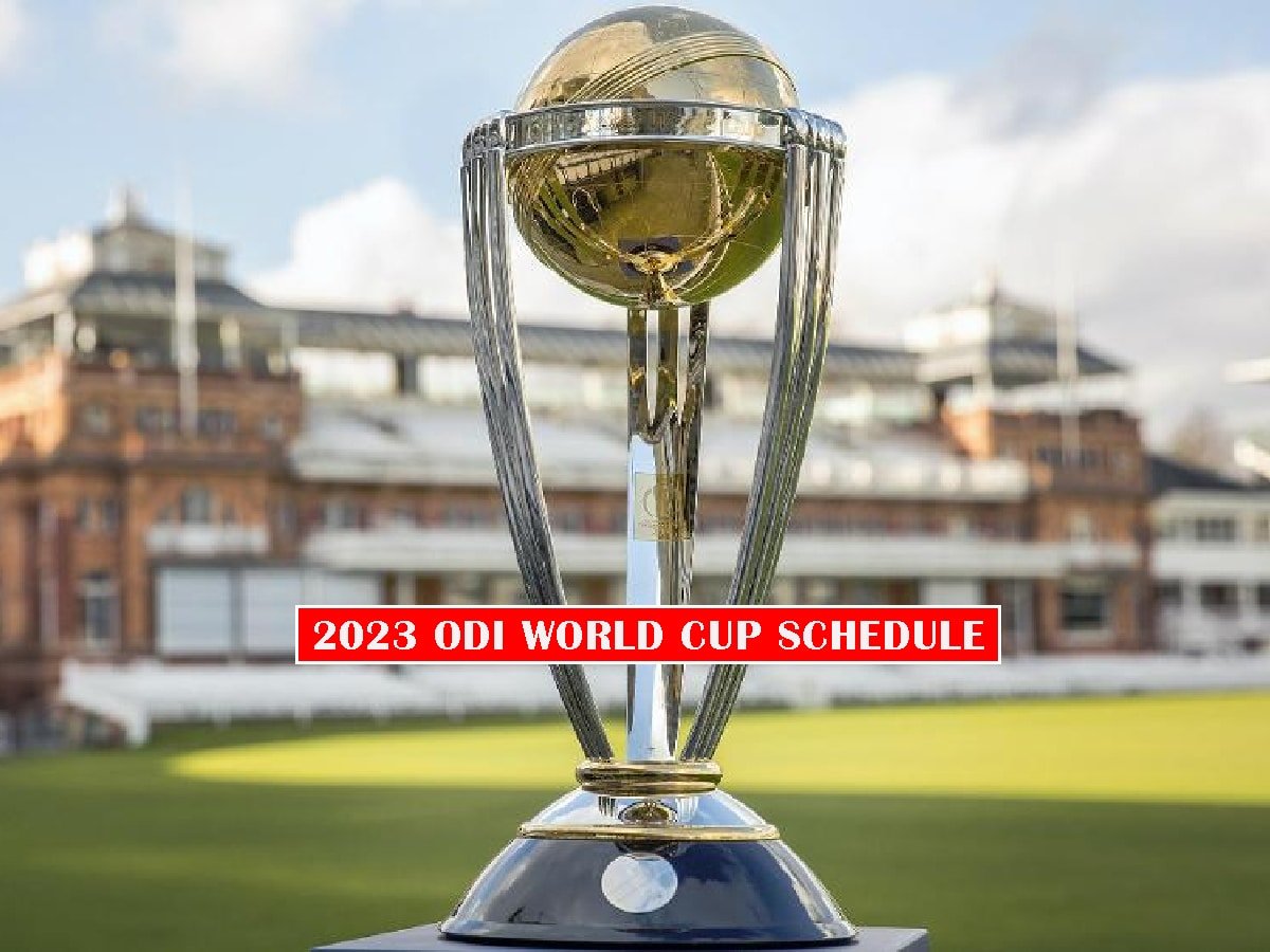 2023 ODI World Cup Schedule: England vs New Zealand to mark the start of World Cup, India to kick off campaign against Australia on 8 October