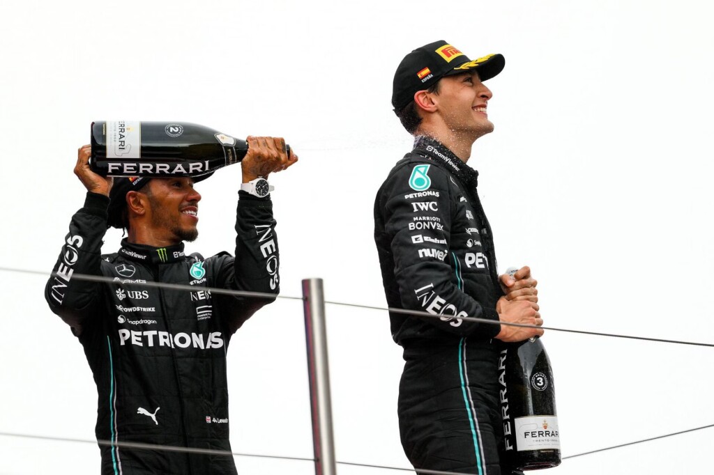 George Russell denies claims that new side pods were the key factor in Mercedes’ Spanish GP success 1 2342c 16859749864115 1920