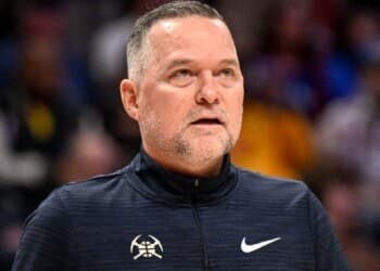 Nuggets’ Head Coach Michael Malone (Via Getty Images)