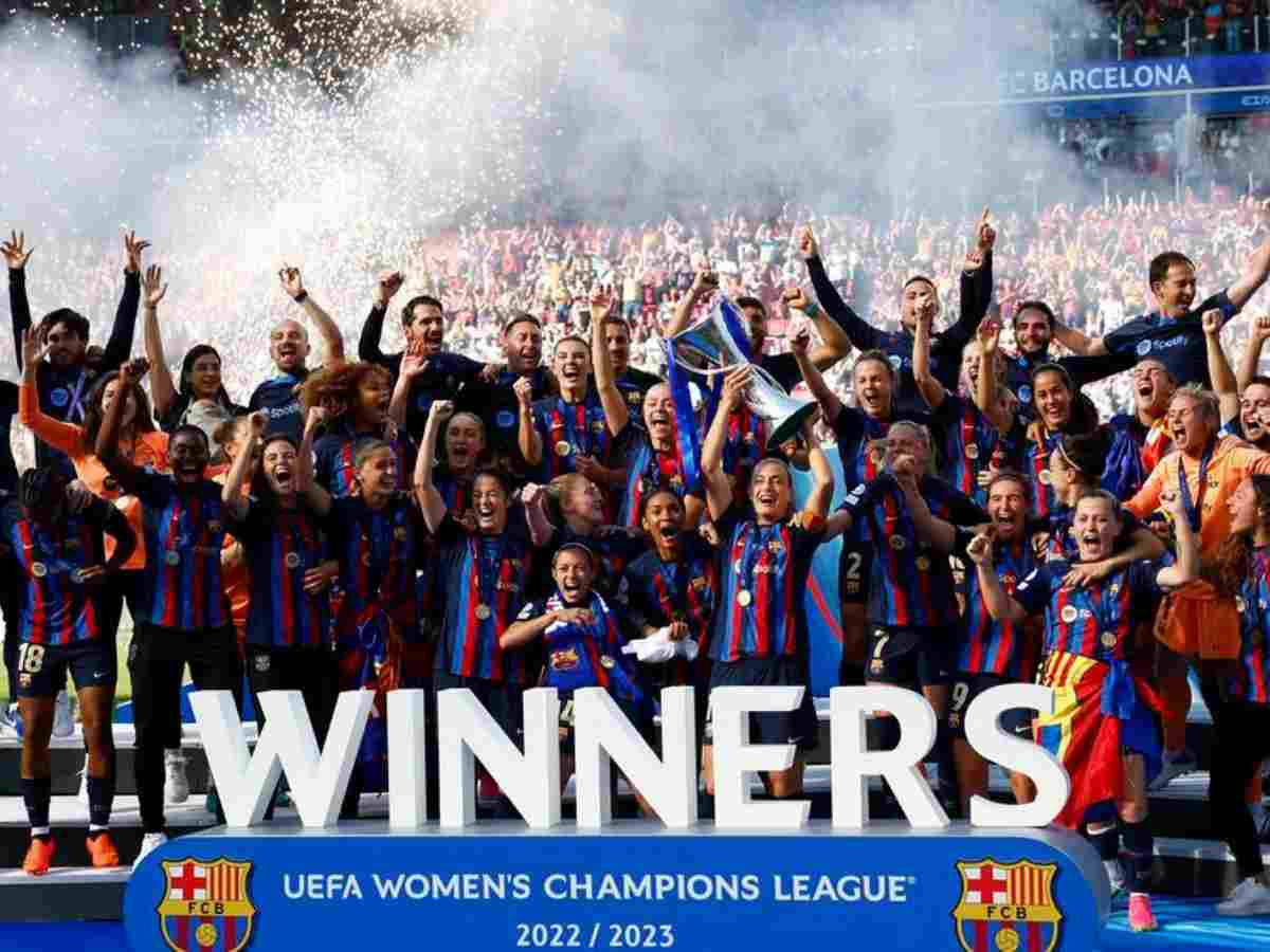 “The best comeback ever in a final”- Barcelona Femini leaves social media stunned after pulling off remontada to win Champions League