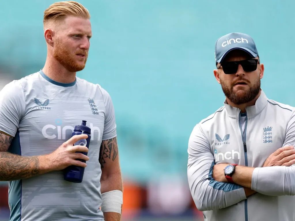 Ben Stokes and Brendon McCullum