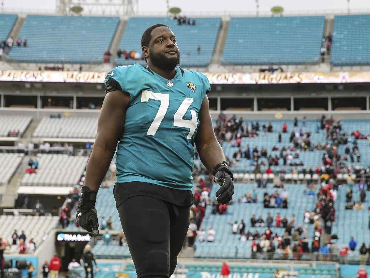 Why has the NFL suspended Jaguars OT Cam Robinson?