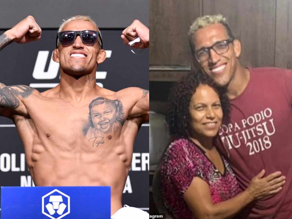 “They want to do it with me,” Charles Oliveira’s mom and dad heart-breakingly fast themselves to support son’s brutal weight cut to 155 pounds