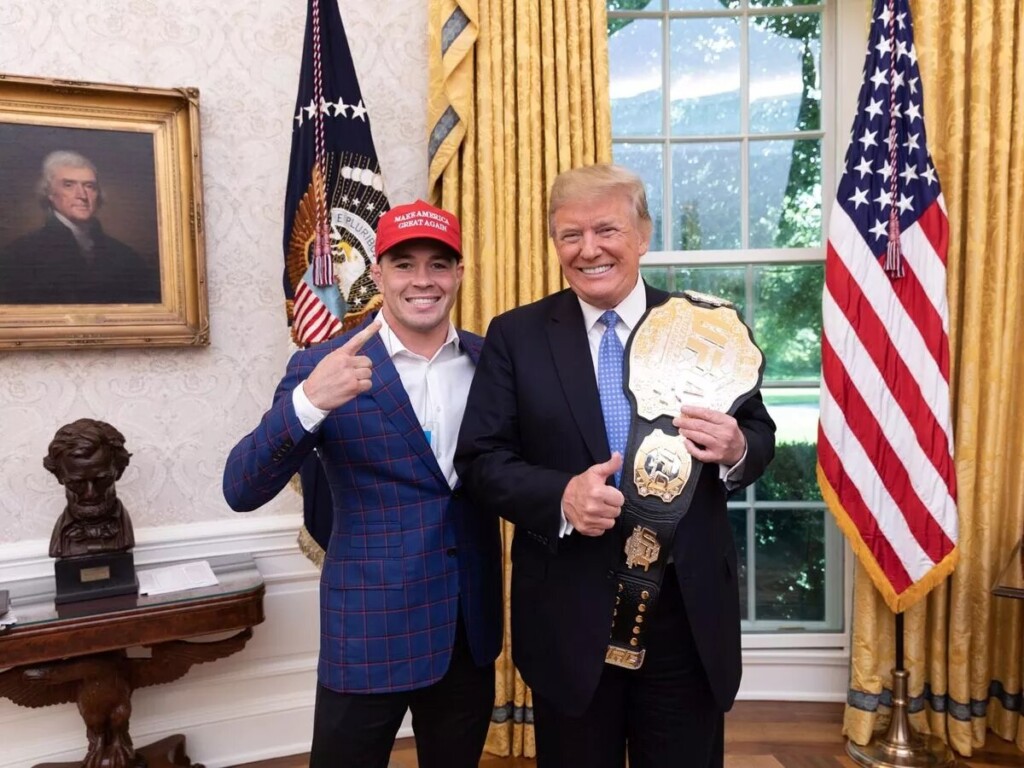 Colby Covington Donald Trump White House