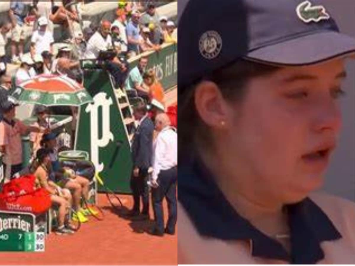 WATCH: Miyu Kato unintentionally hits the ball girl resulting in an unfortunate disqualification win to Sara Sorribes Tormo and Marie Bouzkova at the French Open