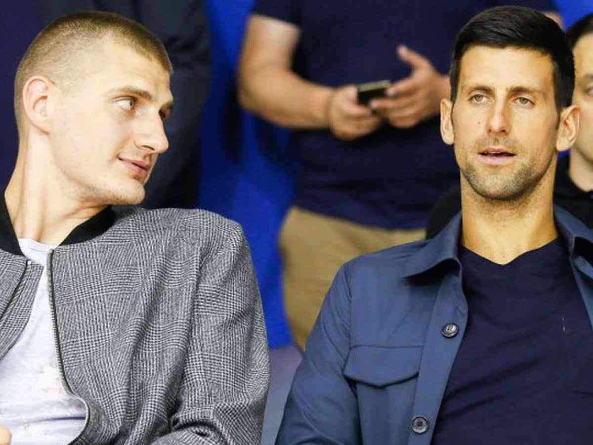 “2 GOATs winning in the same week” – Fans PREDICT Nikola Jokic’s 2023 NBA title after Novak Djokovic’s historic day