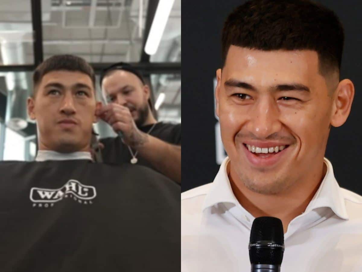 “Depends, where is your wife?” – Fans lose it after hearing Dmitry Bivol’s brutal reply to barber on s*x before fights