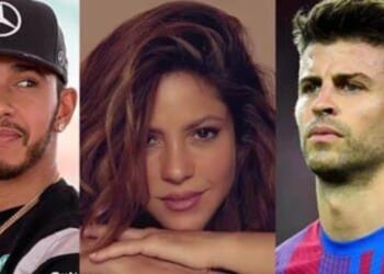 Gerard Pique unhappy with dating rumors of Hamilton and Shakira