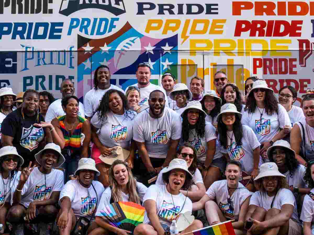 “Who ever said it wasn’t?” Social media puts the NFL on pedestal for brainlessly claiming ‘Football is for everyone’ marking the beginning of the Pride month