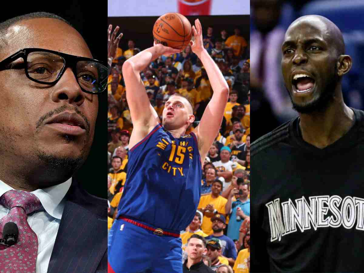 “You trippin’, boy” – Kevin Garnett SLAMS Paul Pierce for hating on Nuggets and Heat