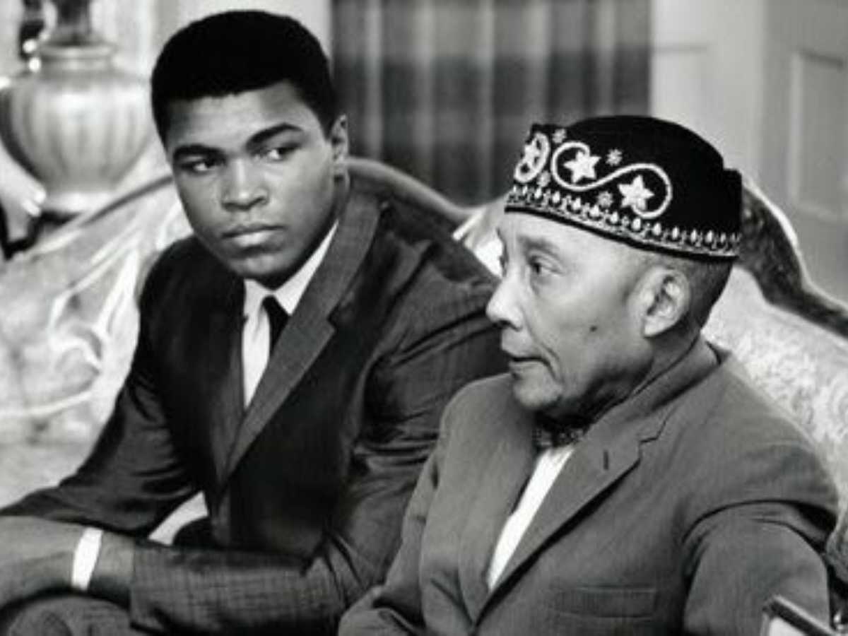 Why did Muhammad Ali part ways from Elijah Mohammad’s nation of Islam?