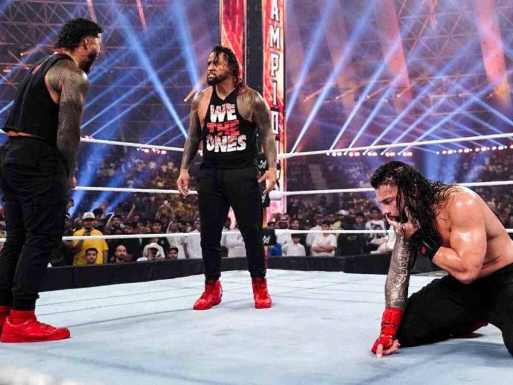 Roman Reigns and the Usos