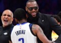 Kyrie Irving and LeBron James